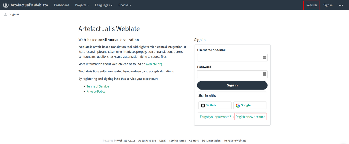 Contribute translations - AtoM wiki