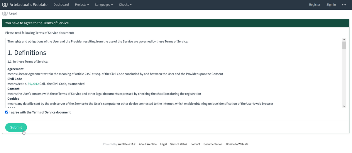 Contribute translations - AtoM wiki